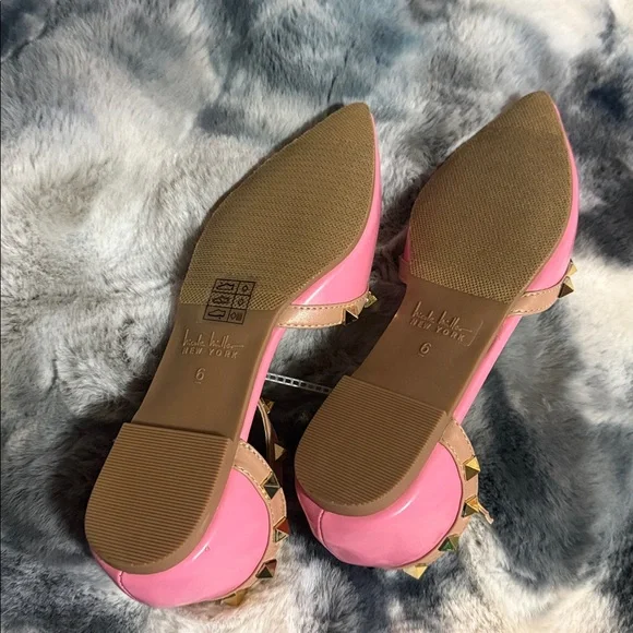 Nicole Miller Pink and Tan Platform Shoes - Picture 5 of 5